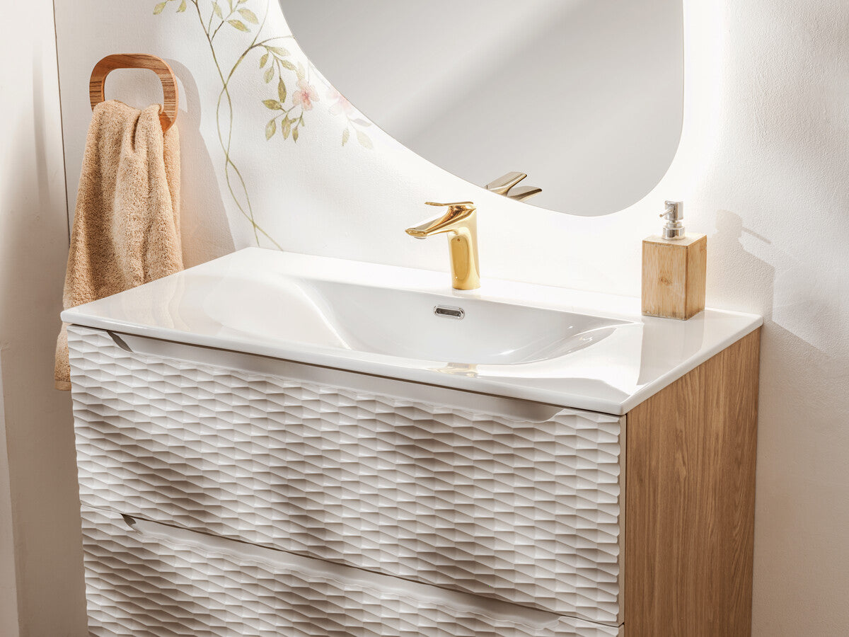 Izlietne Sokar 101/17/46 cm balts - N1 Home