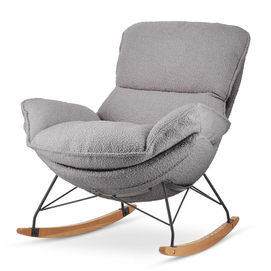 Krēsls Dot Design Berco bukla 100 × 80 × 95 cm gaiši pelēks - N1 Home