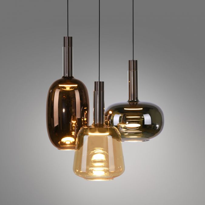 Piekaramā lampa Irides 200/43/43 cm brūns