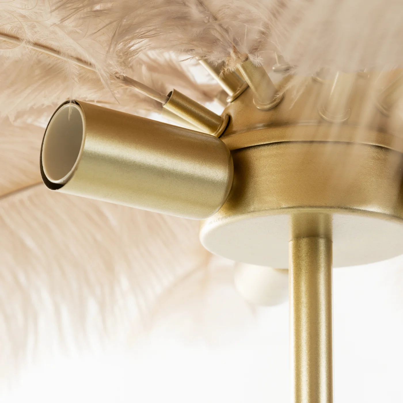 Stāvlampa Fieria 65/68 cm bēšs/šampanietis - N1 Home