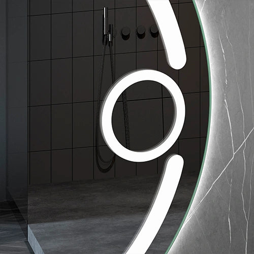 LED spogulis Solo, Ø 80 cm, 2700-6500K - N1 Home