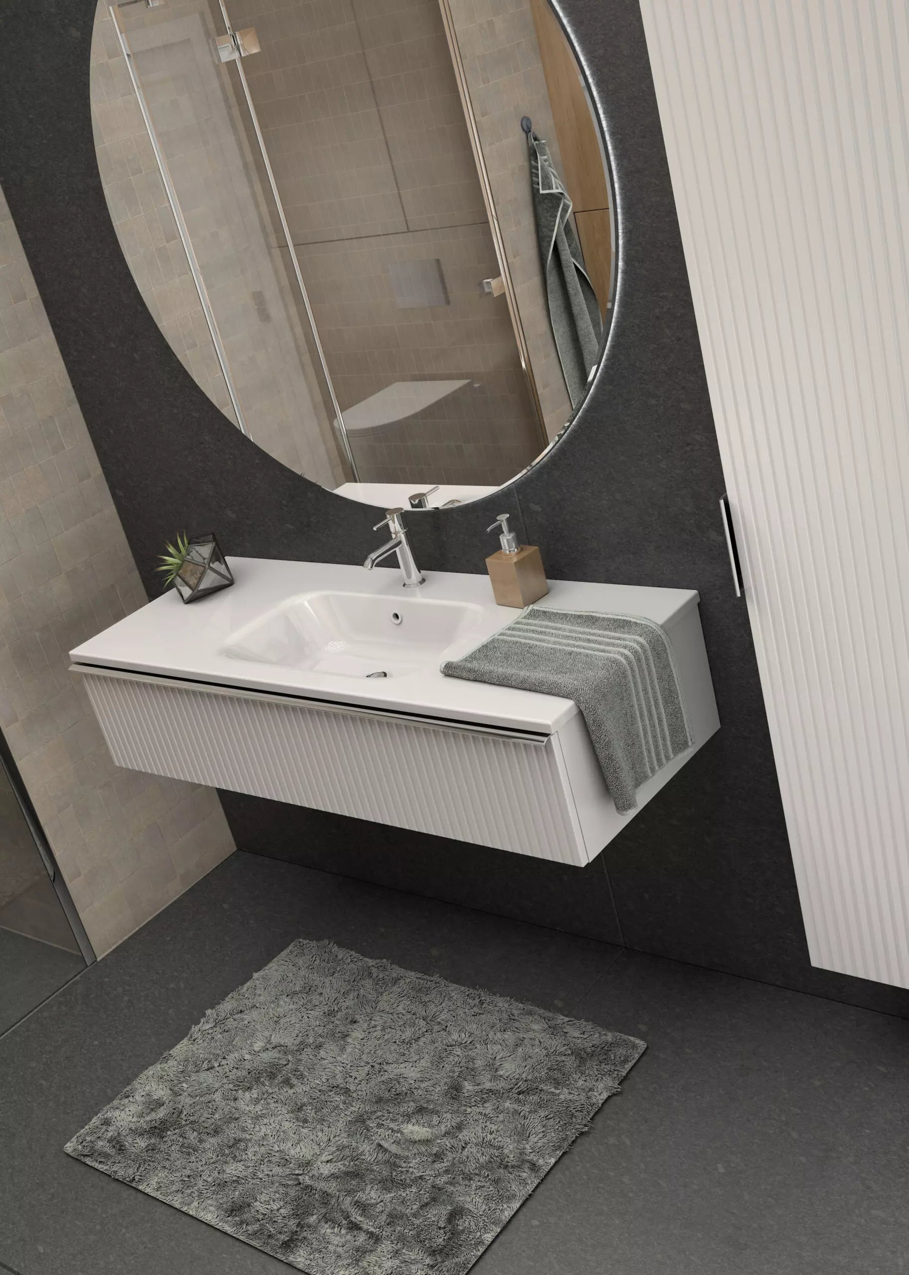 Izlietne Uniko AR ( 3 izmēri) balts - N1 Home