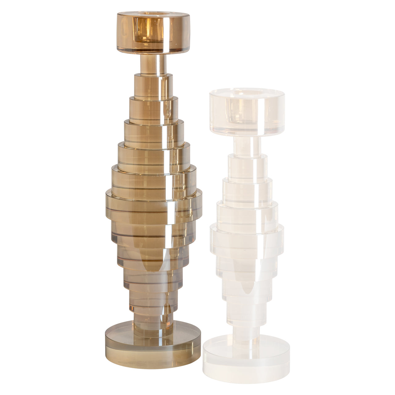 Svečturis Bryn L 28/8/8 cm Champagne