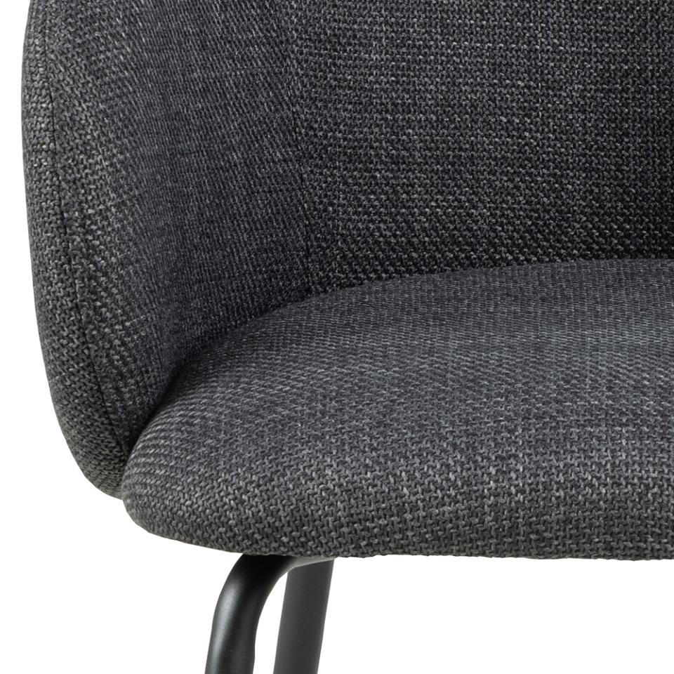 Krēsls Elear 56/54/80 cm tumši pelēks - N1 Home