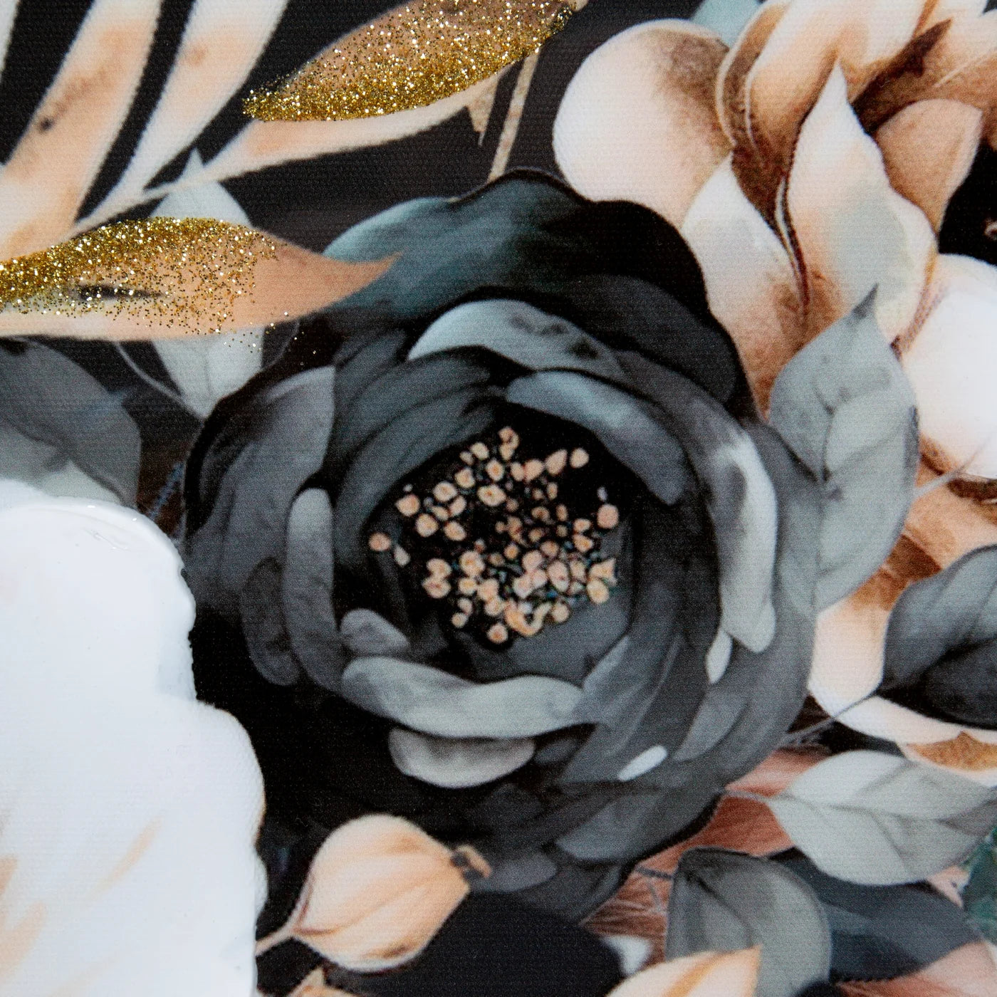 Glezna ar noslēpumainas sievietes audekla apdruka ar spoguļapdari 60/80 cm - N1 Home