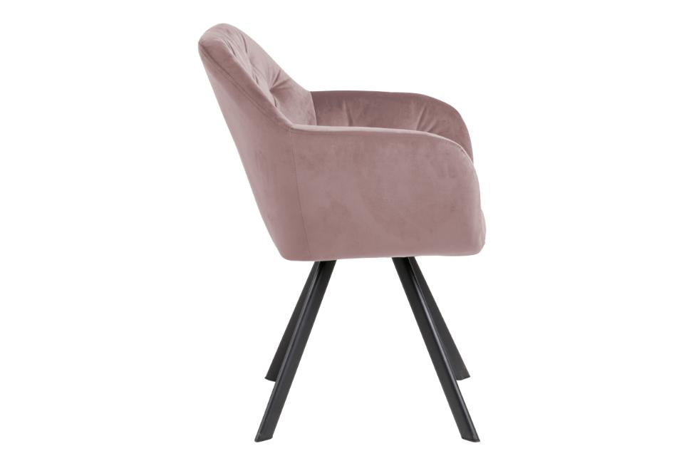 Krēsls Lols 57/61/81 cm putekļains roze - N1 Home