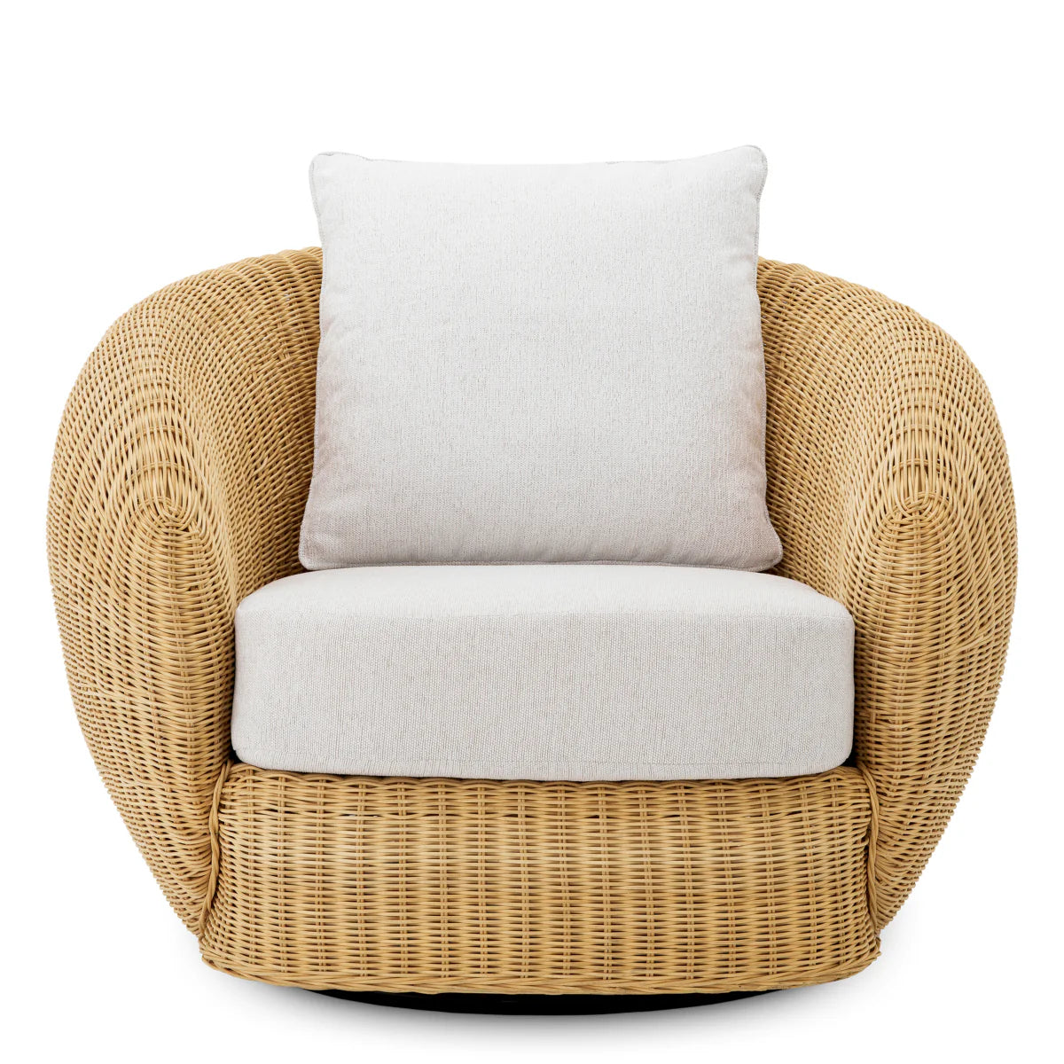 Krēsls Rafael Eichholtz 100/92/84 cm Natural rattan | sentier cream - N1 Home