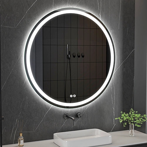 LED spogulis Rond, Ø 100 cm, 2700-6500K, 15W, 1810Lm, IP44 - N1 Home