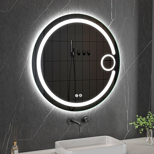 LED spogulis Solo, Ø 80 cm, 2700-6500K - N1 Home