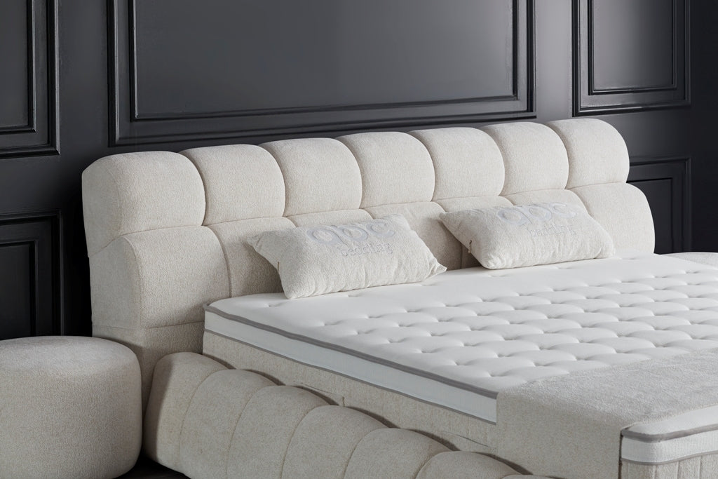 Gulta Klau 160/180 x 200 cm krēms - N1 Home