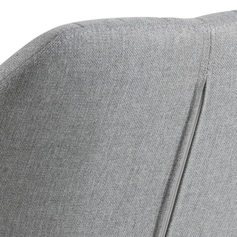 Krēsls Emil  57/61/83 cm pelēks - N1 Home