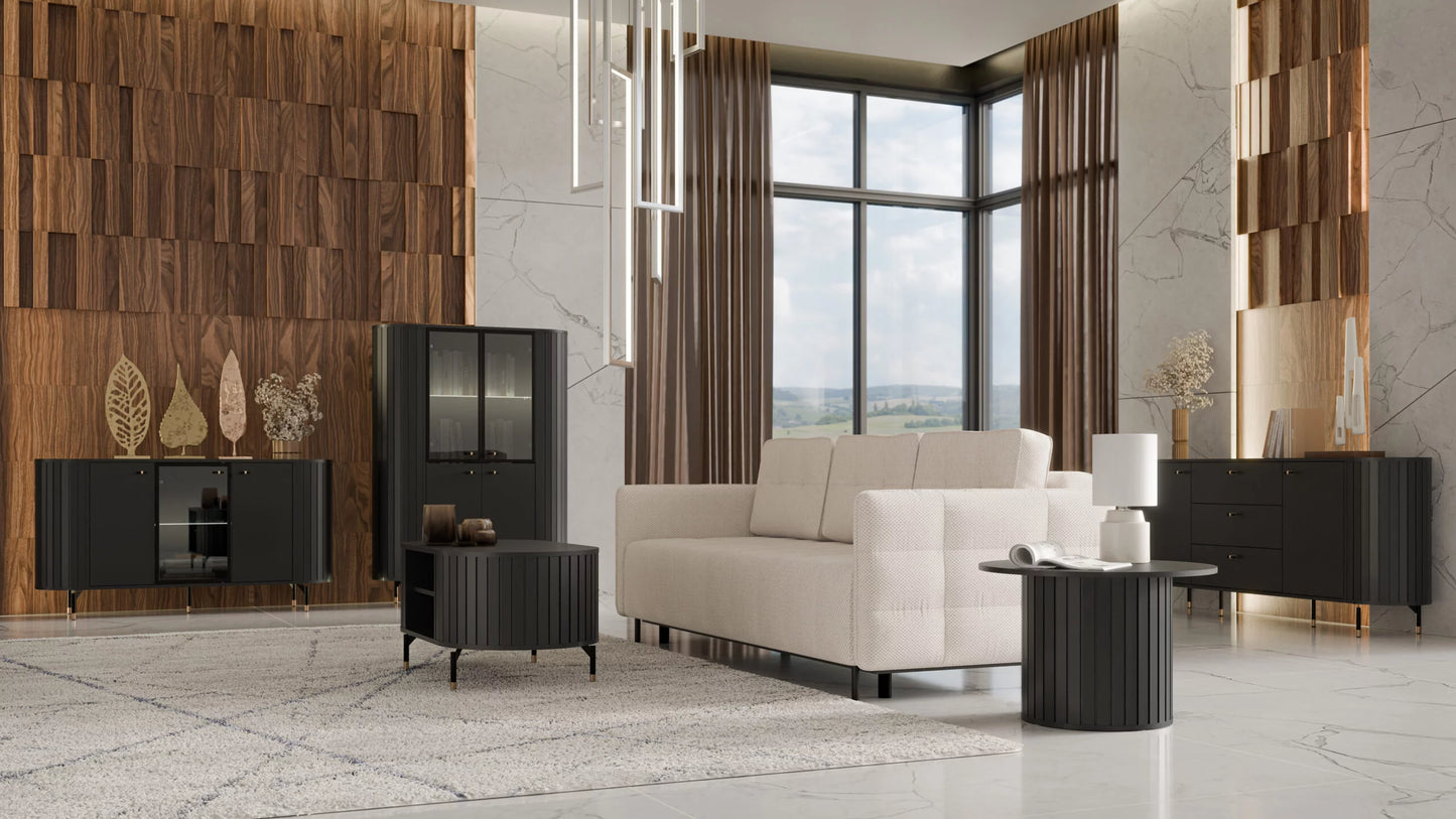 Skapis Zanto 112/40/155 cm kašmirs