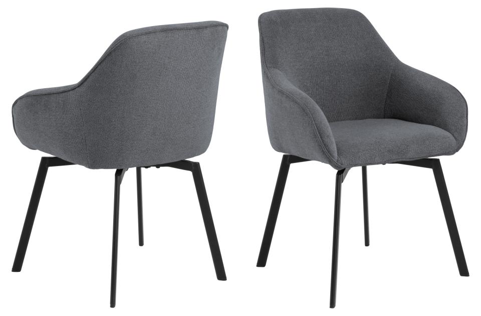 Krēsls Clars 58/55/83 cm antracīts - N1 Home