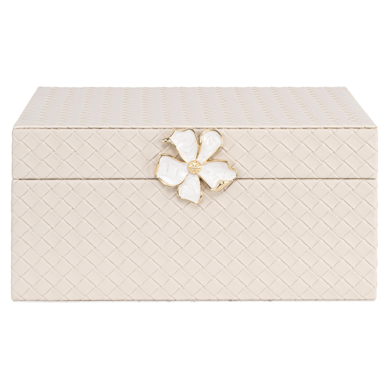 Uzglabāšanas kaste Lillie L 11/23/18,5 cm ivory