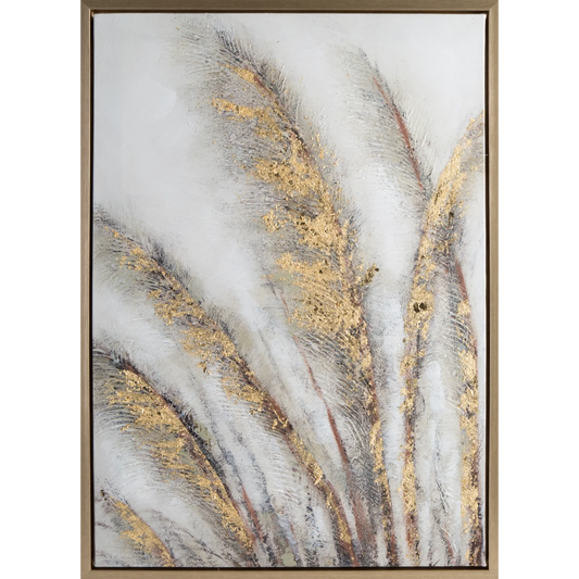 Glezna Lito 50/70 cm zelts/balts - N1 Home