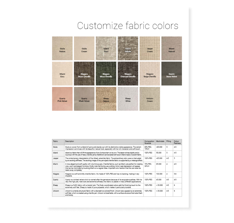 Dīvāns Beauchamp Richmond Interiors 77/255/91 cm bēšs - N1 Home