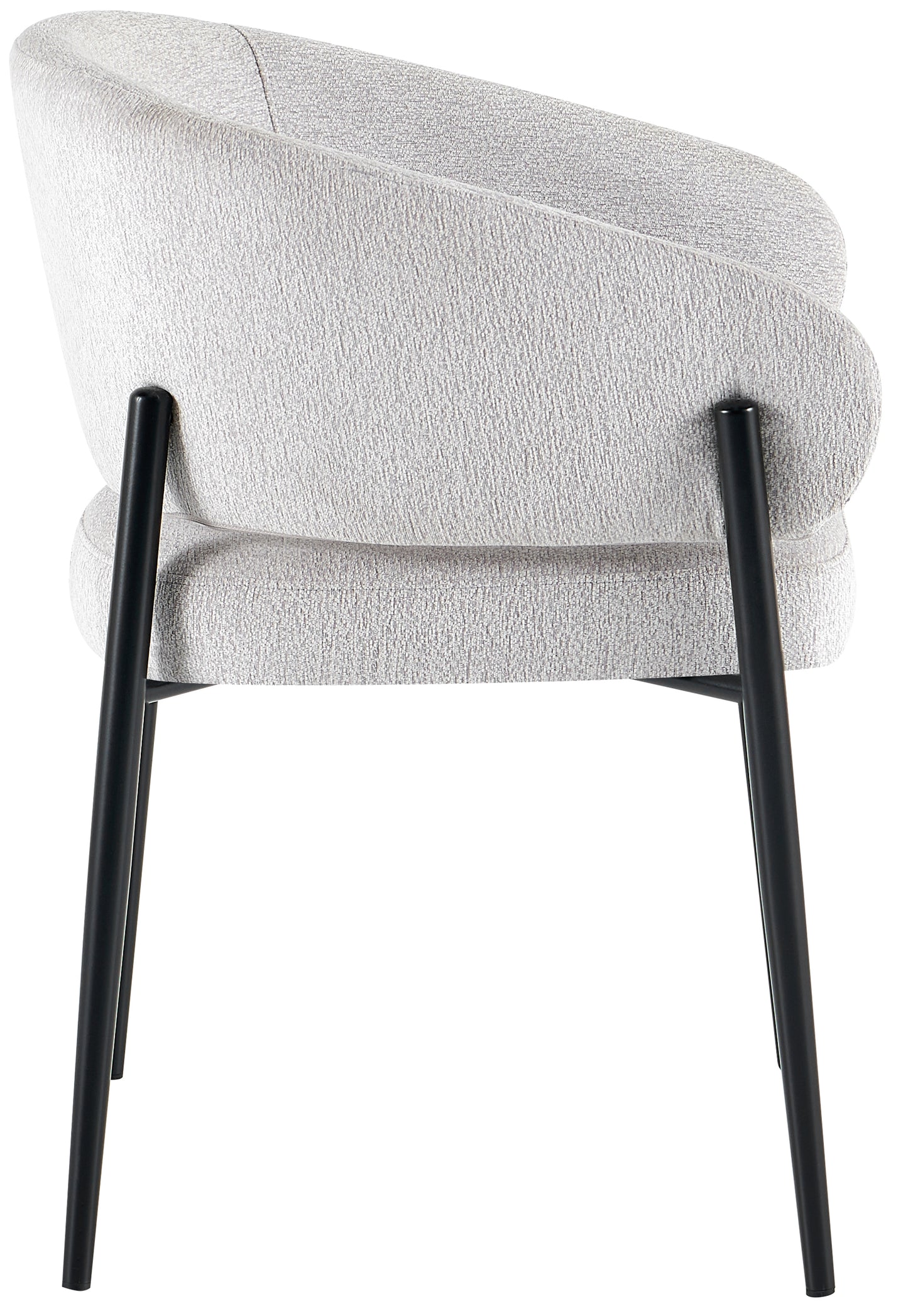 Krēsls Resil 57/82/58 cm gaiši pelēks - N1 Home