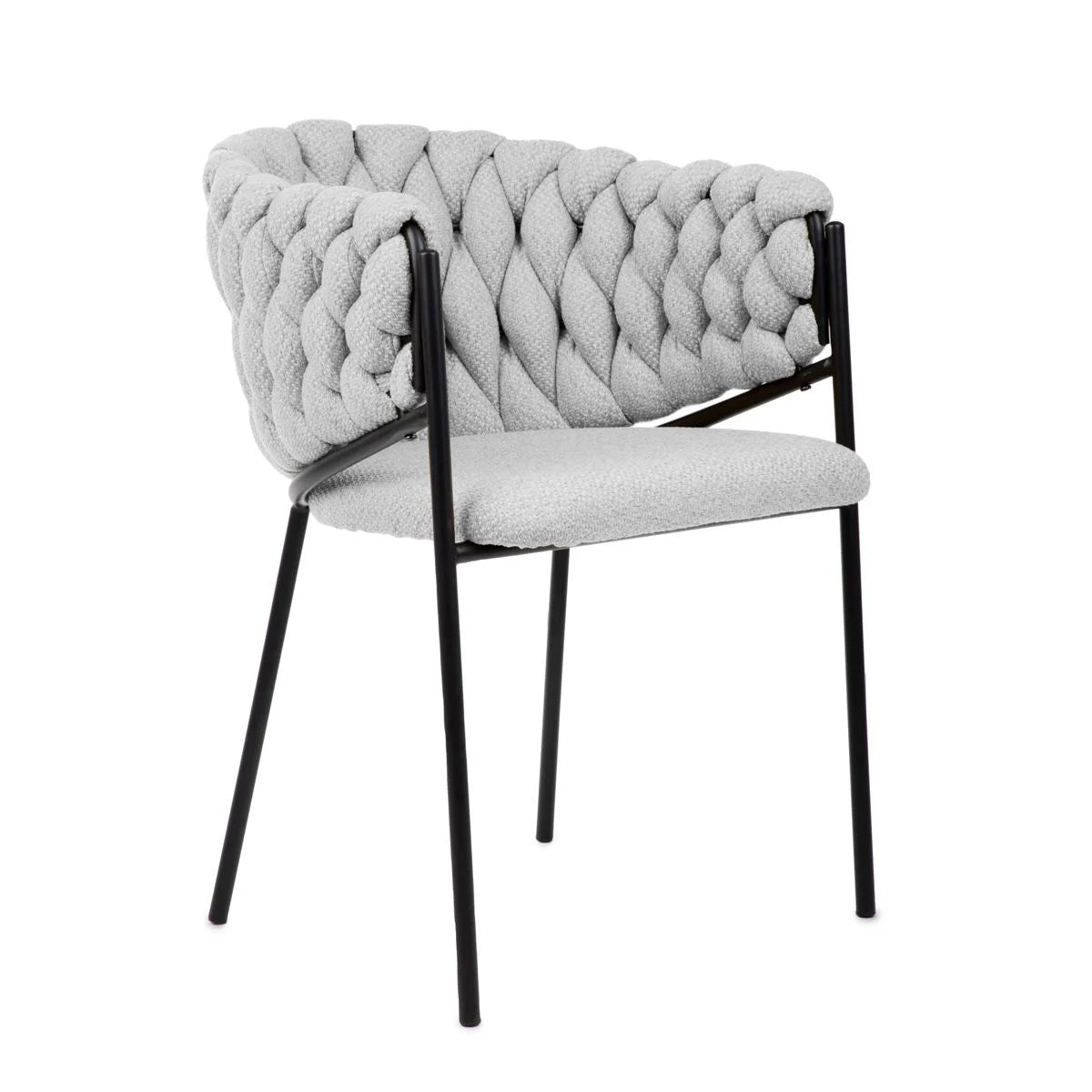 Krēsls Merle 57x59x78 cm pelēks - N1 Home