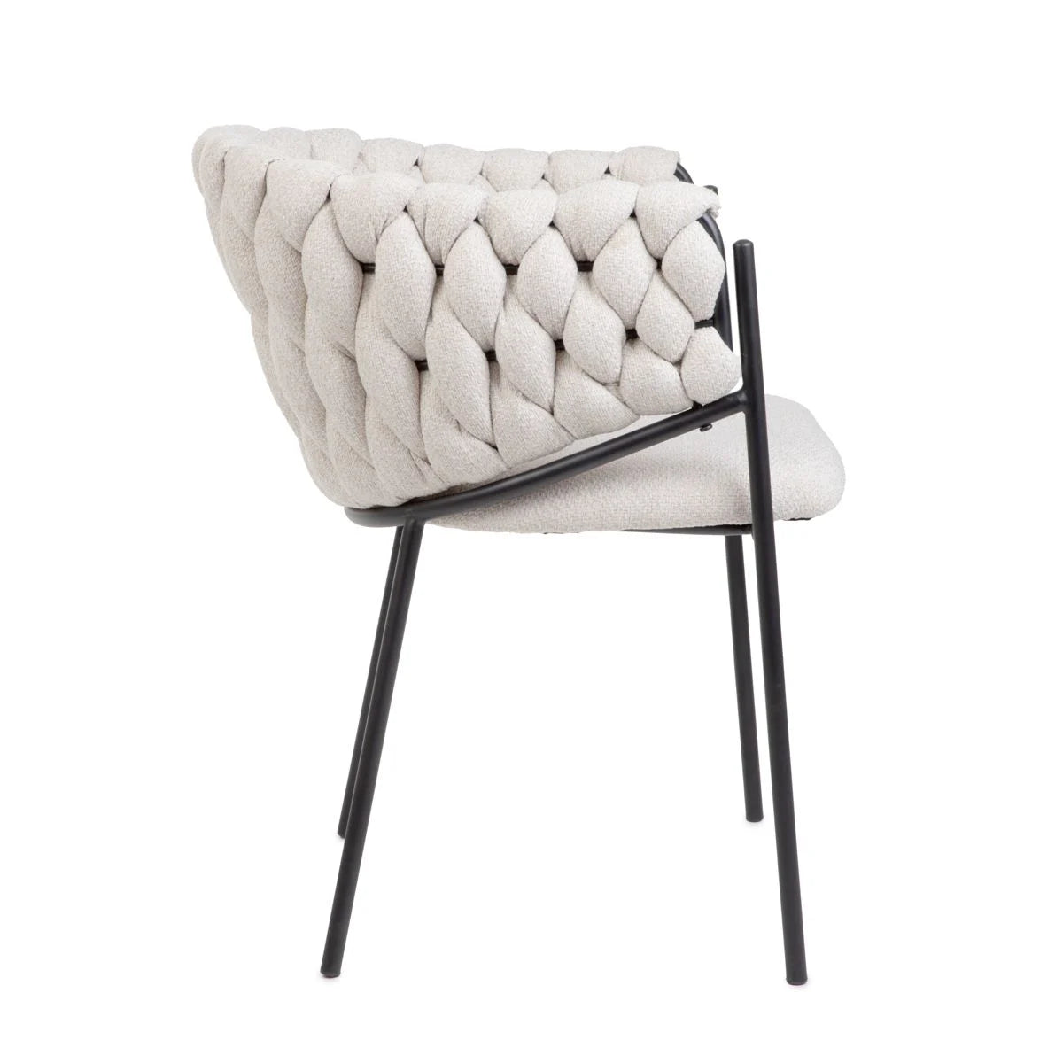 Krēsls Merle 57x59x78 cm bēšs - N1 Home