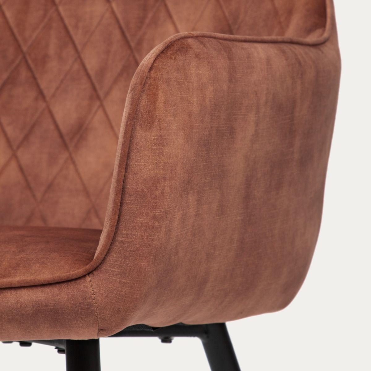 Krēsls Satis 57/59/84 cm ķieģeļsarkanā krāsā