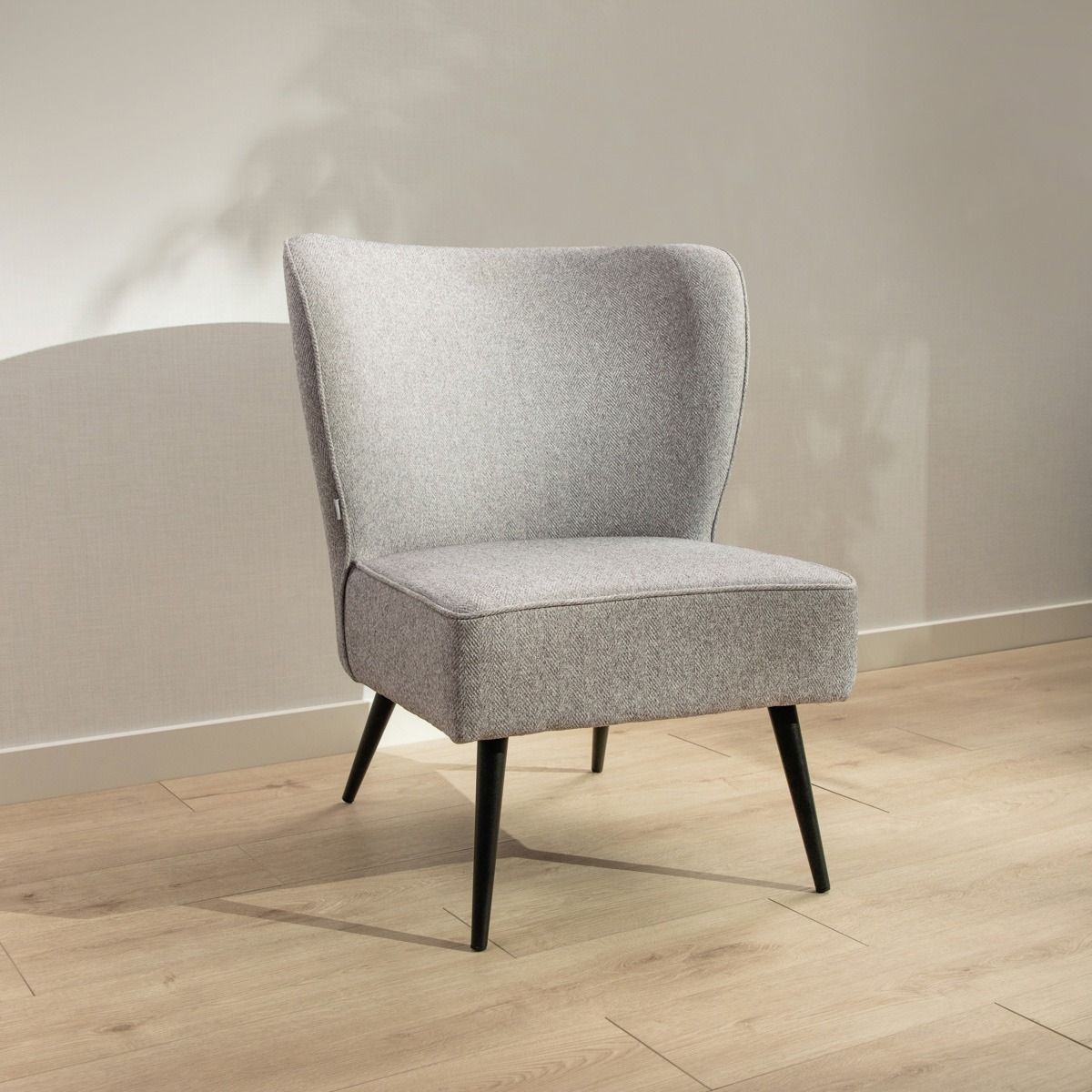 Krēsls Braz 71/75/86 cm pelēks