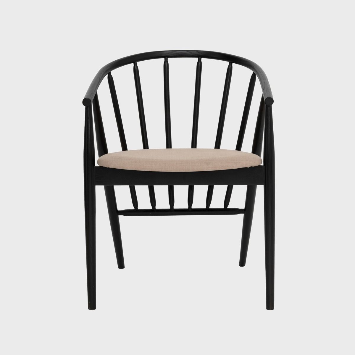 Krēsls Calisa 55/58/78 cm melns