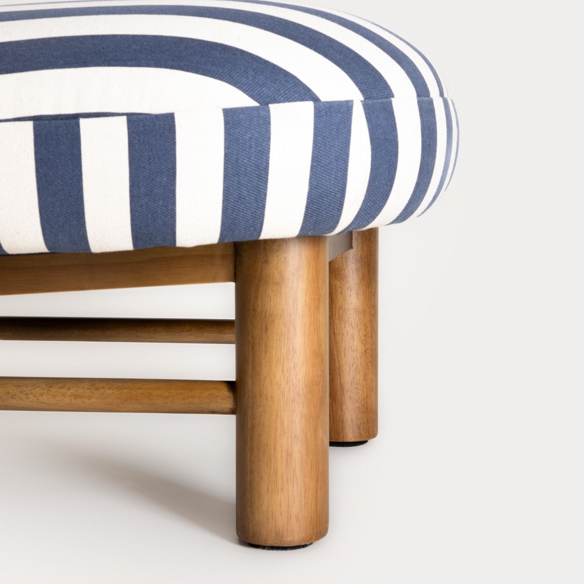 Krēsls Lumo 64/69/77 cm zils/balts