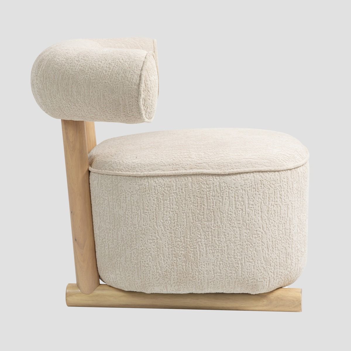 Krēsls Vitof 72/81/67 cm ekru