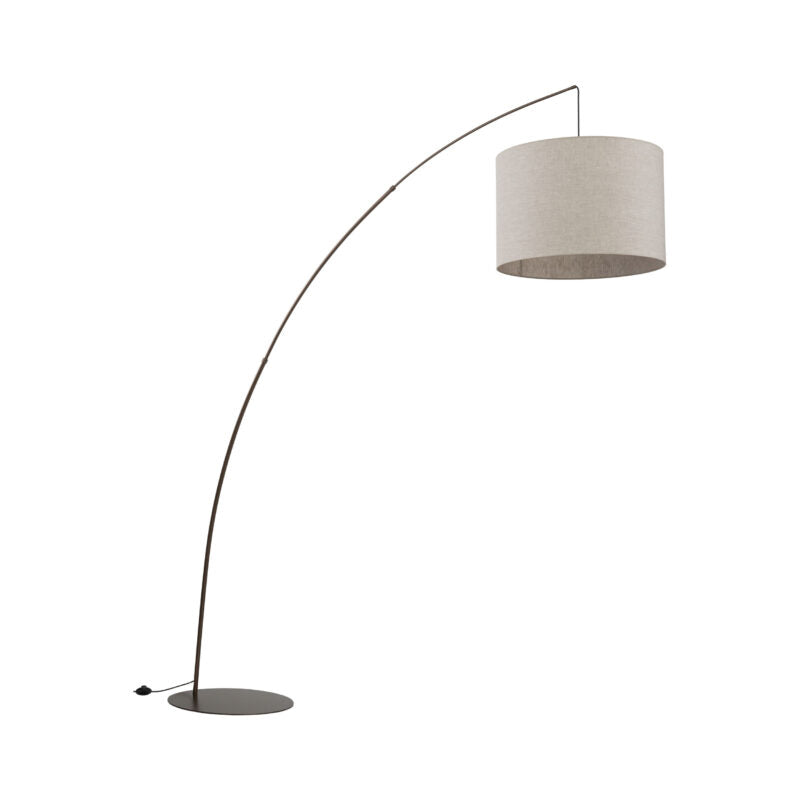 Stāvlampa Moby 1900 × 600 × 2450 mm lins/brūns - N1 Home