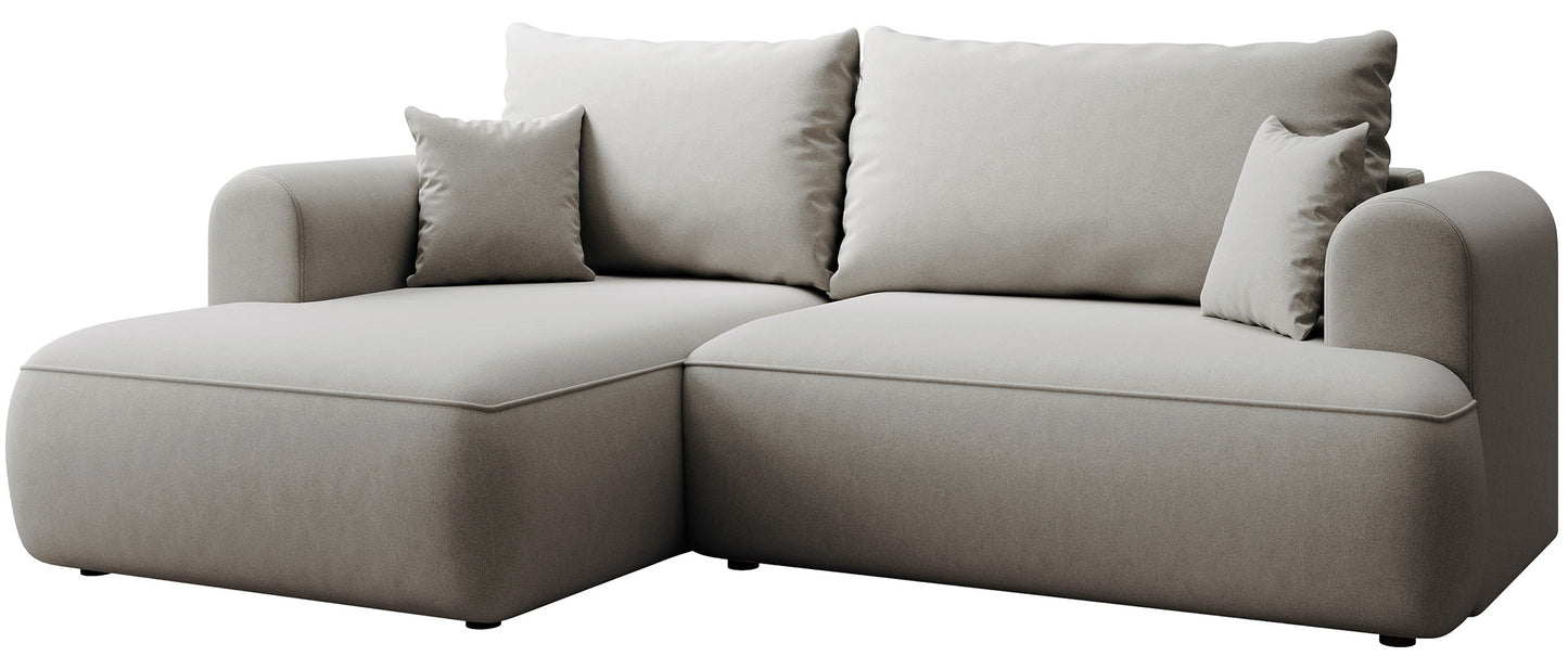 Dīvāns Ovors mini 238/93/156 cm Castel 80 - N1 Home