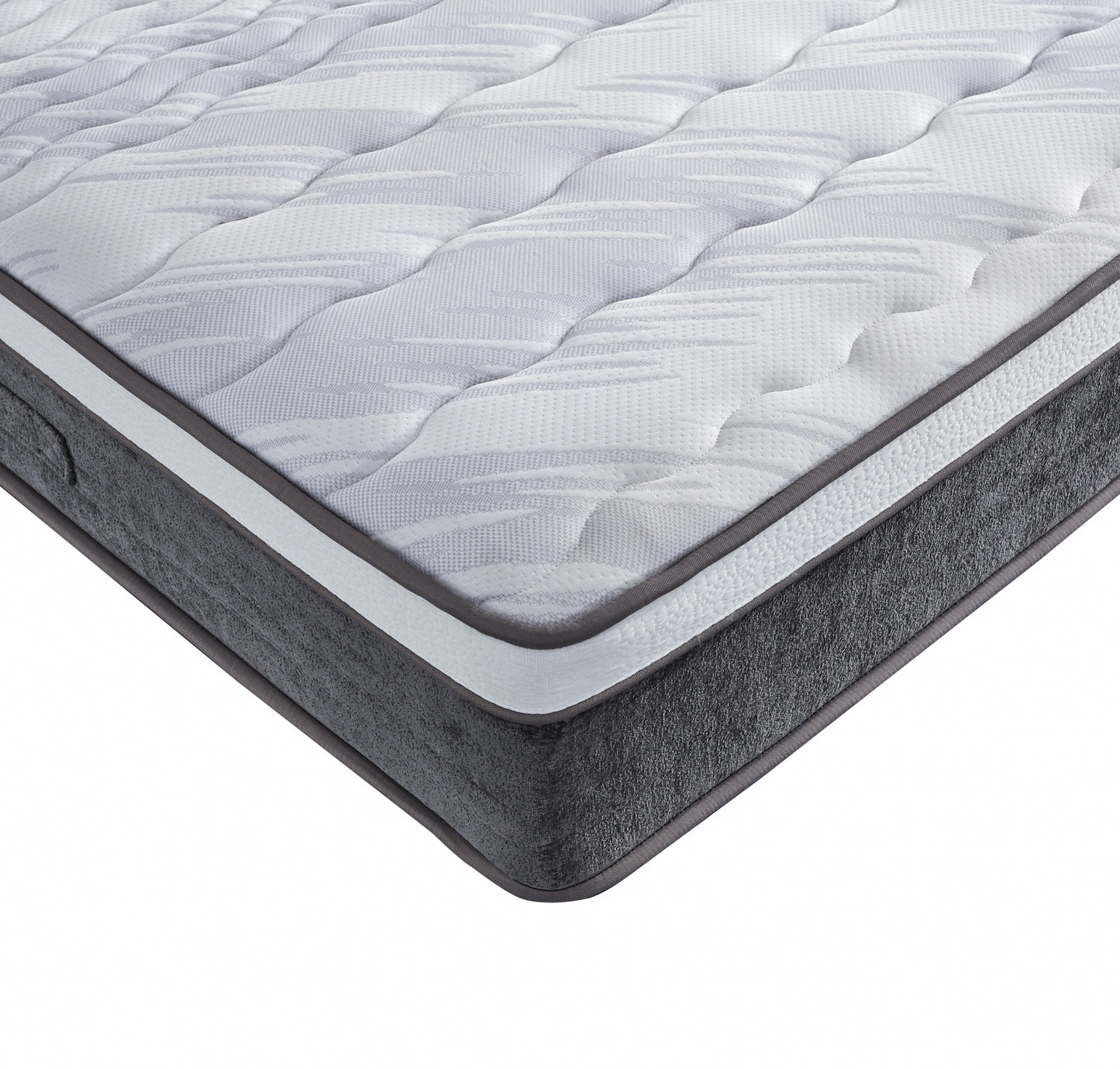 Gulta ar matracis Caro 90;120;140;160;180/200 cm grafits - N1 Home