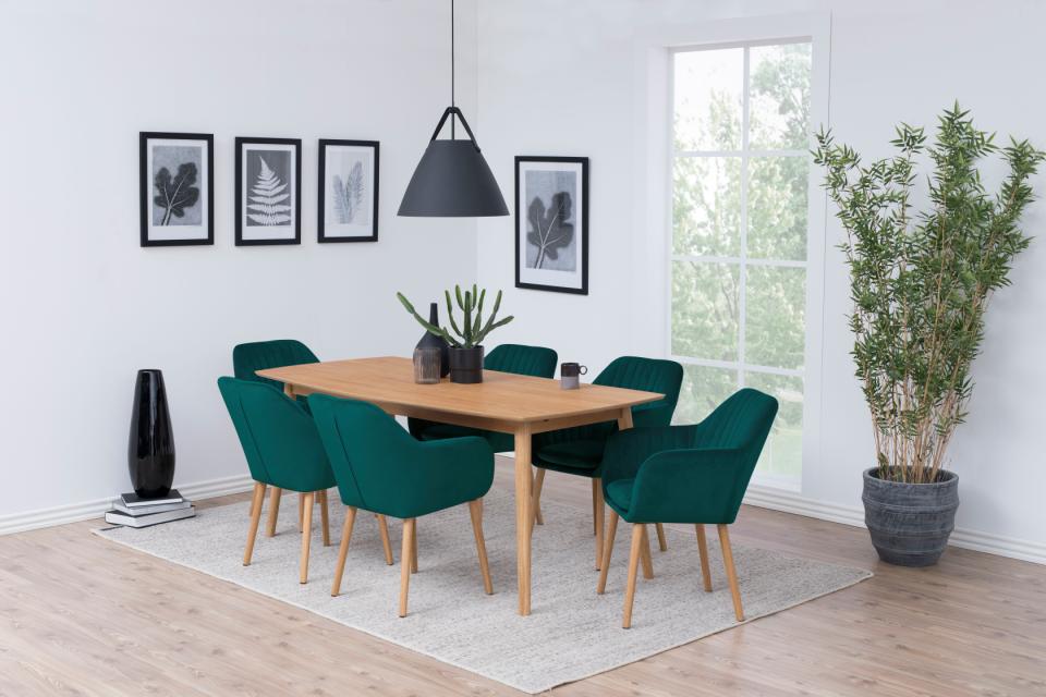 Krēsls Emil  57/61/83 cm pudele zaļš - N1 Home