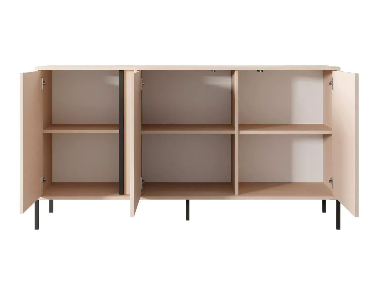 Kumode Dasty 153/84/39,5 cm kašmirs - N1 Home