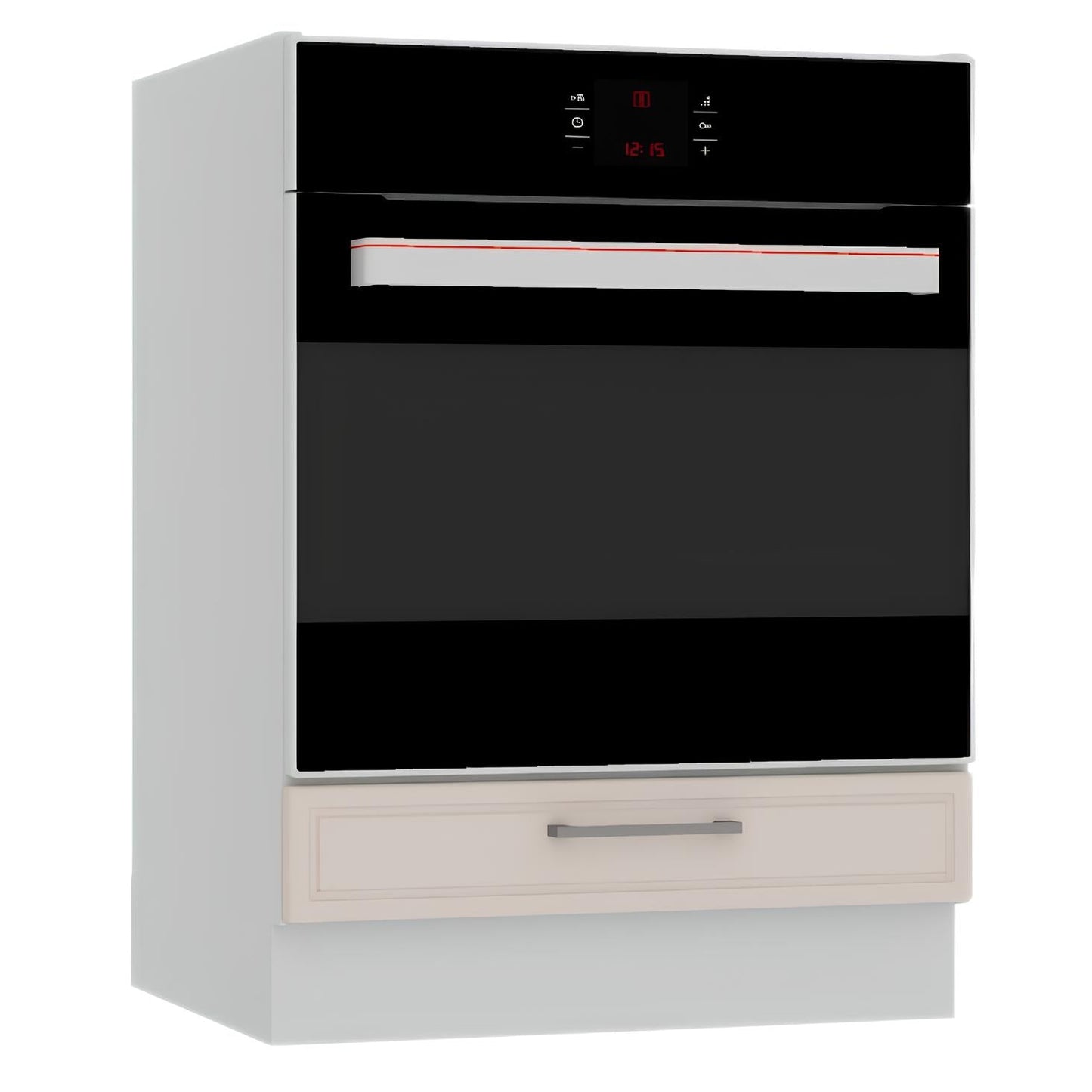 Virtuves zemāks skapis Brit 60/60/82 cm bēšs - N1 Home