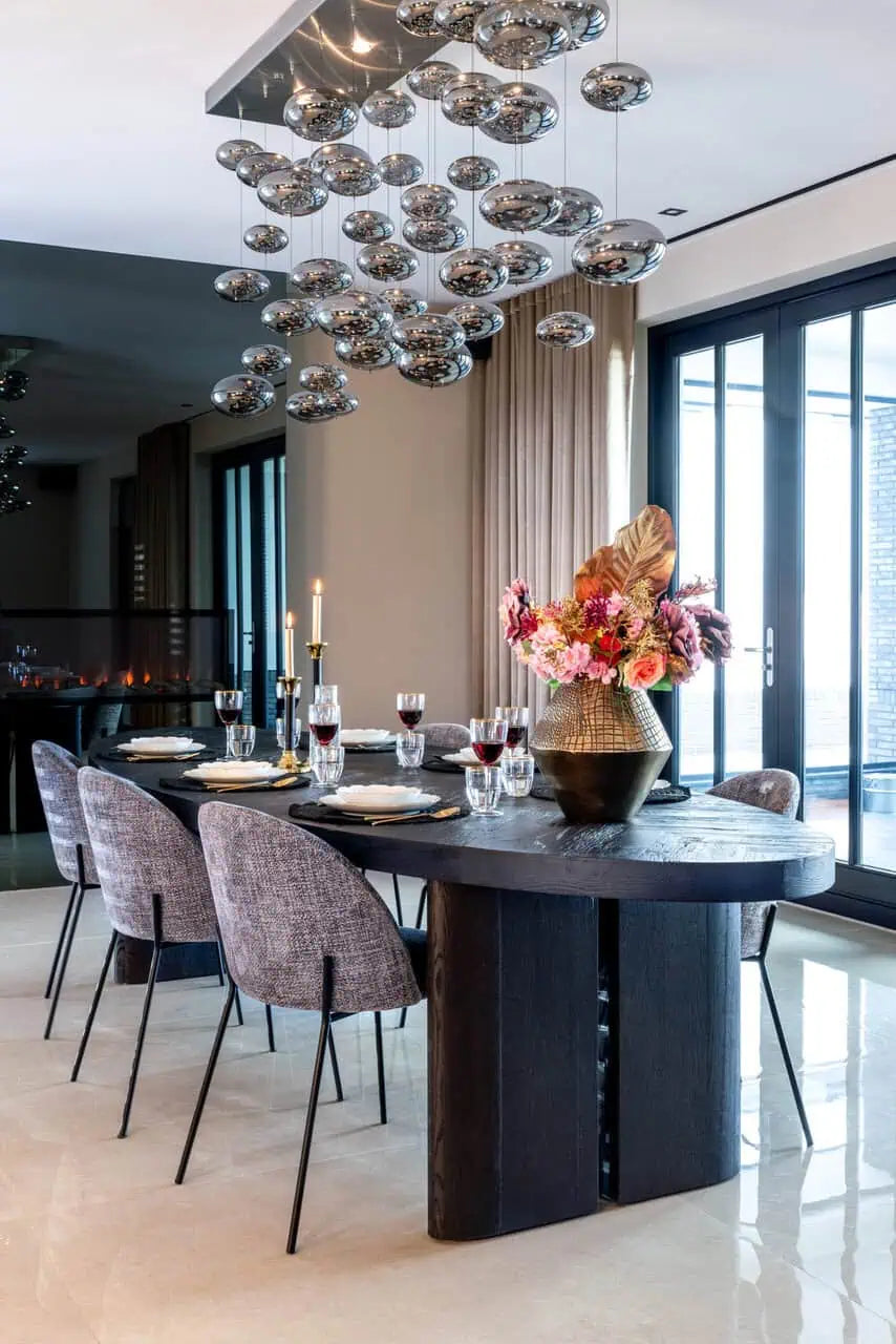 Galds Lilly dark coffee Richmond Interiors 76/330/120 cm tumši brūns - N1 Home