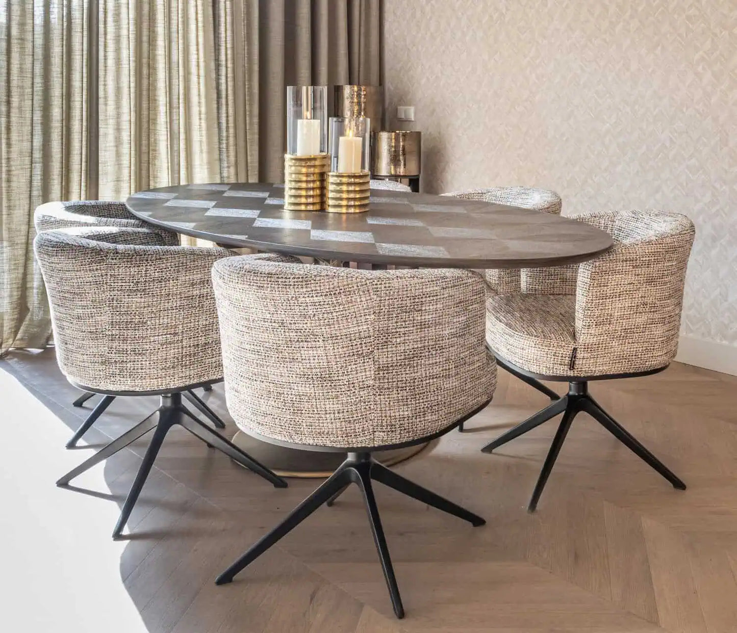 Krēsls Cheyenne Richmond Interiors 77/65/64 cm lovely beige - N1 Home