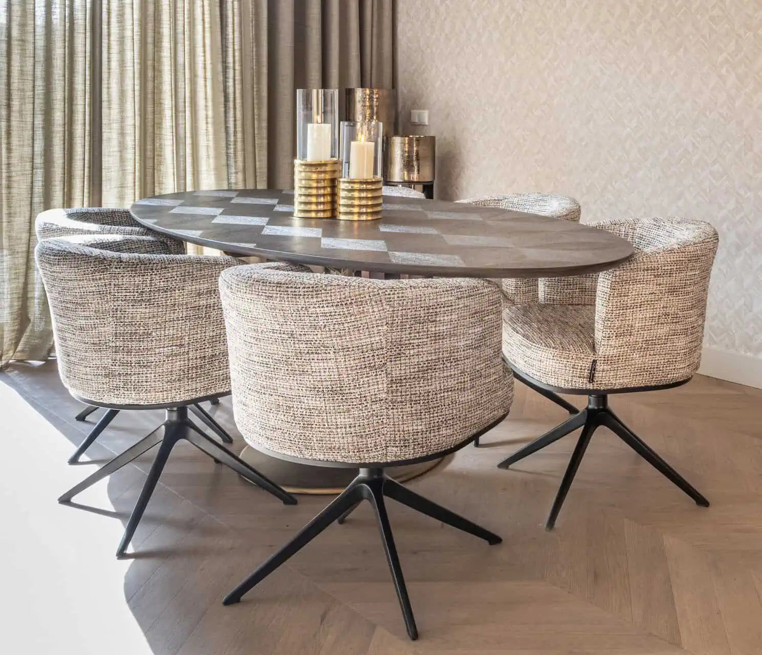 Krēsls Cheyenne Richmond Interiors 77/65/64 cm lovely beige - N1 Home