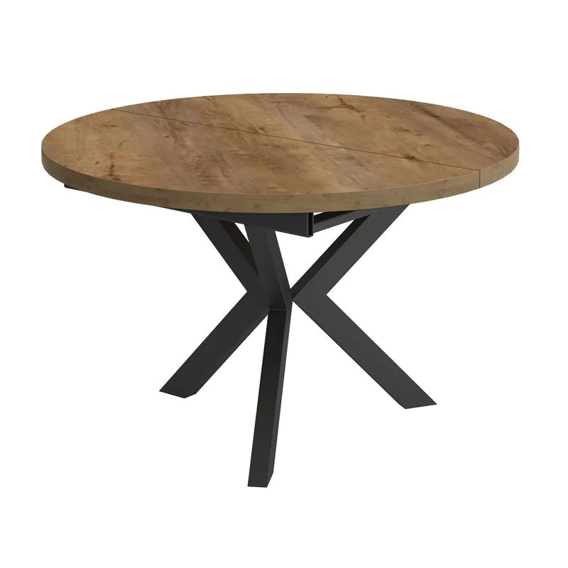 Galds Rona 100-138/76 cm Tumšais Lefkas ozols - N1 Home