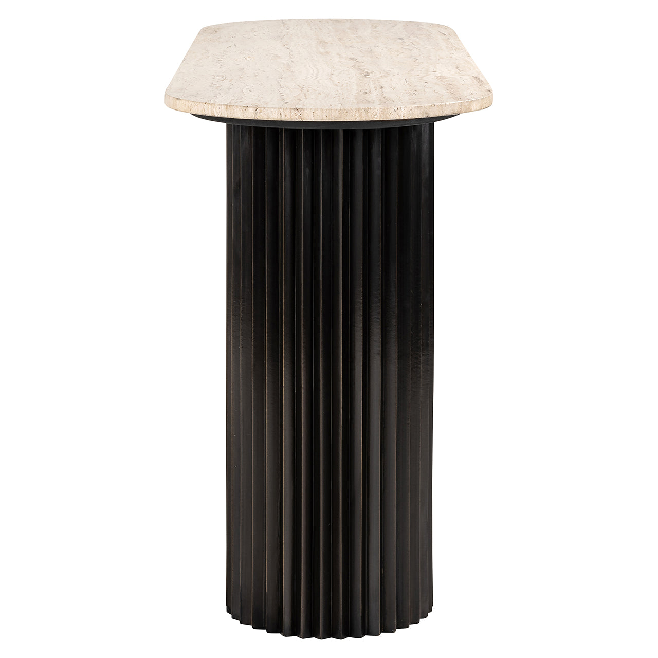 Konsole Hampton  Richmond Interiors 77/150/46 cm tumši brūns - N1 Home