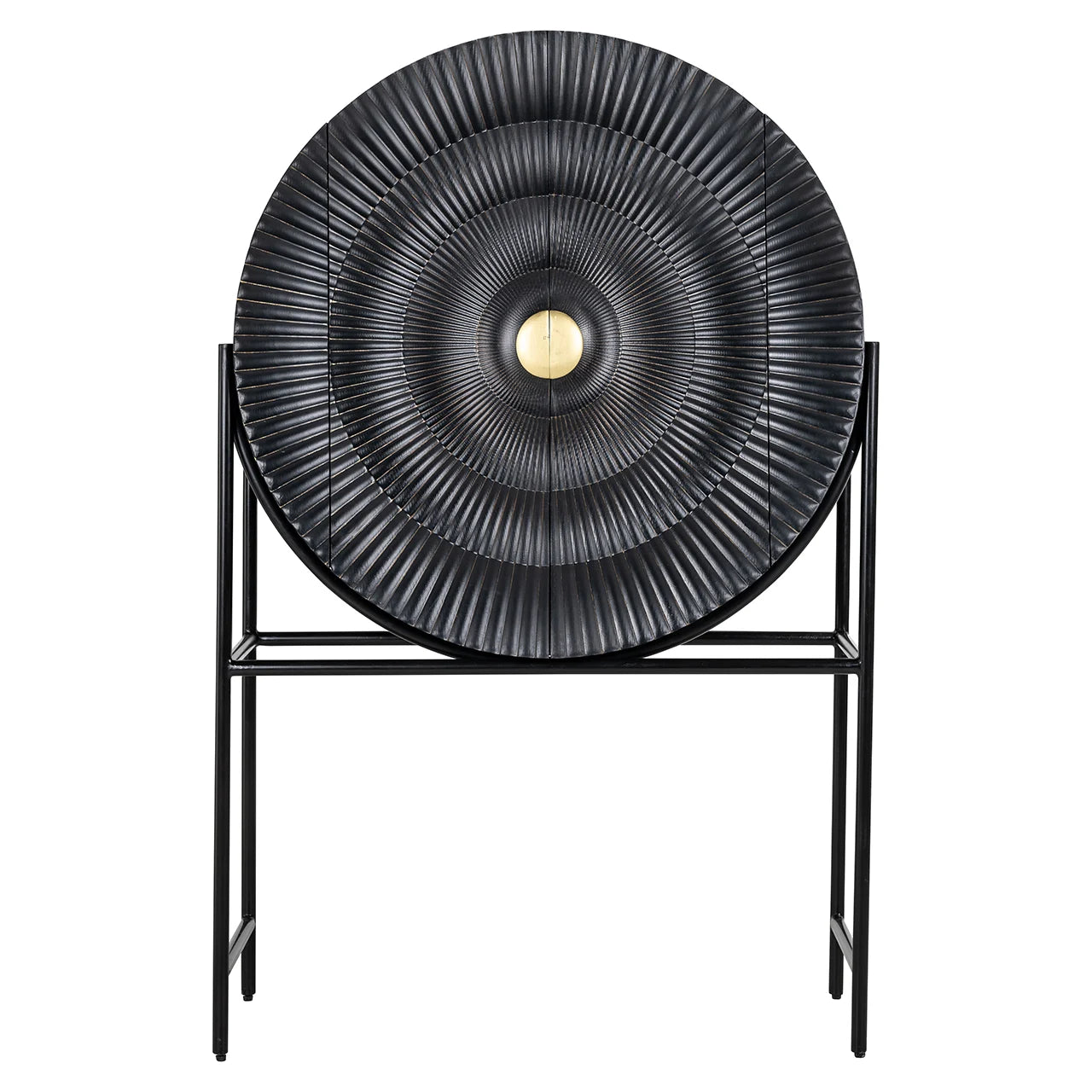 Bāra skapis Feda Richmond Interiors 160/102/39 cm melns - N1 Home