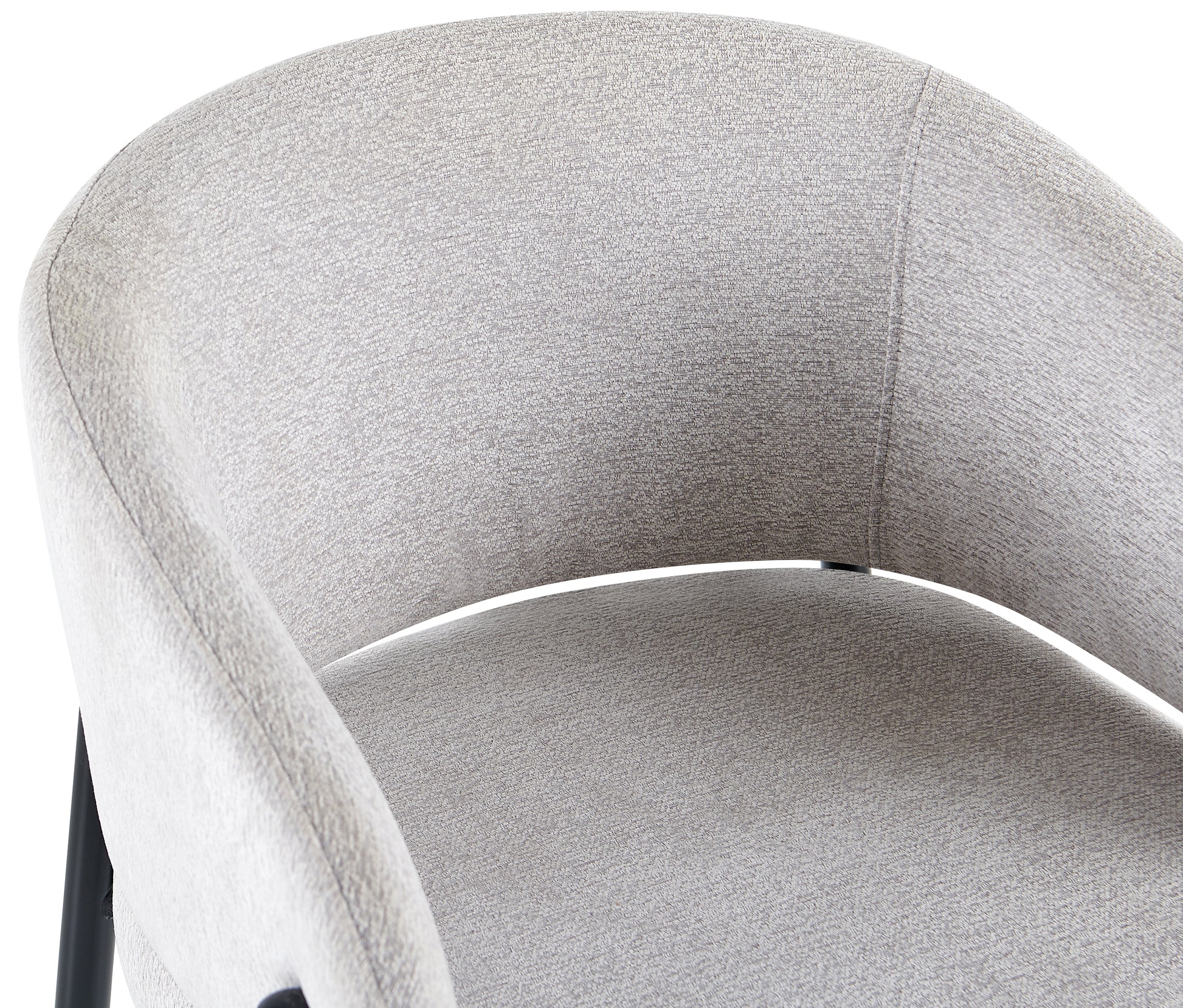 Krēsls Resil 57/82/58 cm gaiši pelēks - N1 Home