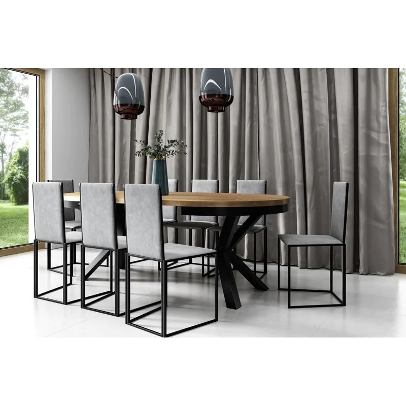 Galds Sona 100/76 cm ozols lefkas - N1 Home