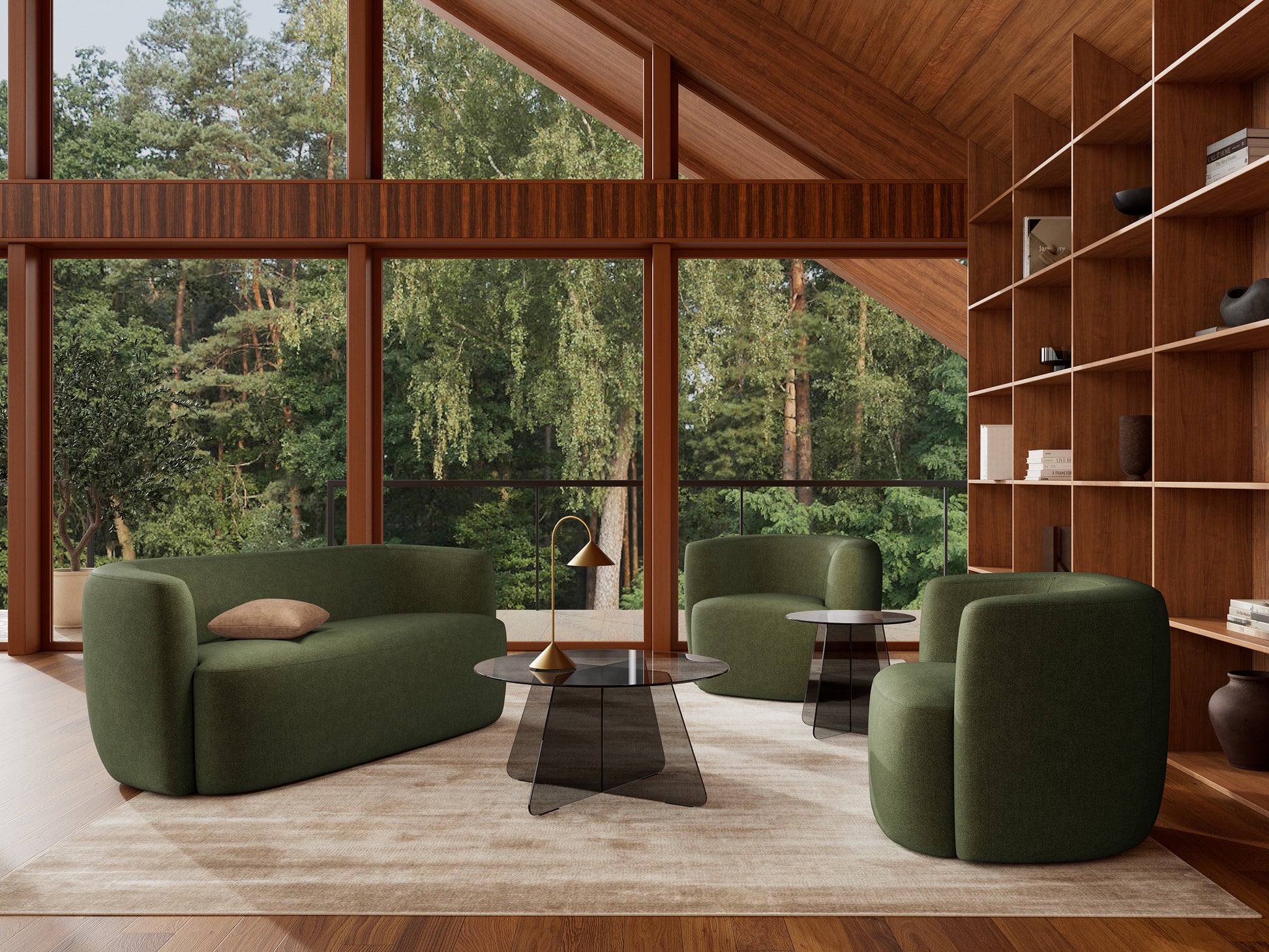 Kafijas galds Samoa 80/80/40 cm pelēks - N1 Home