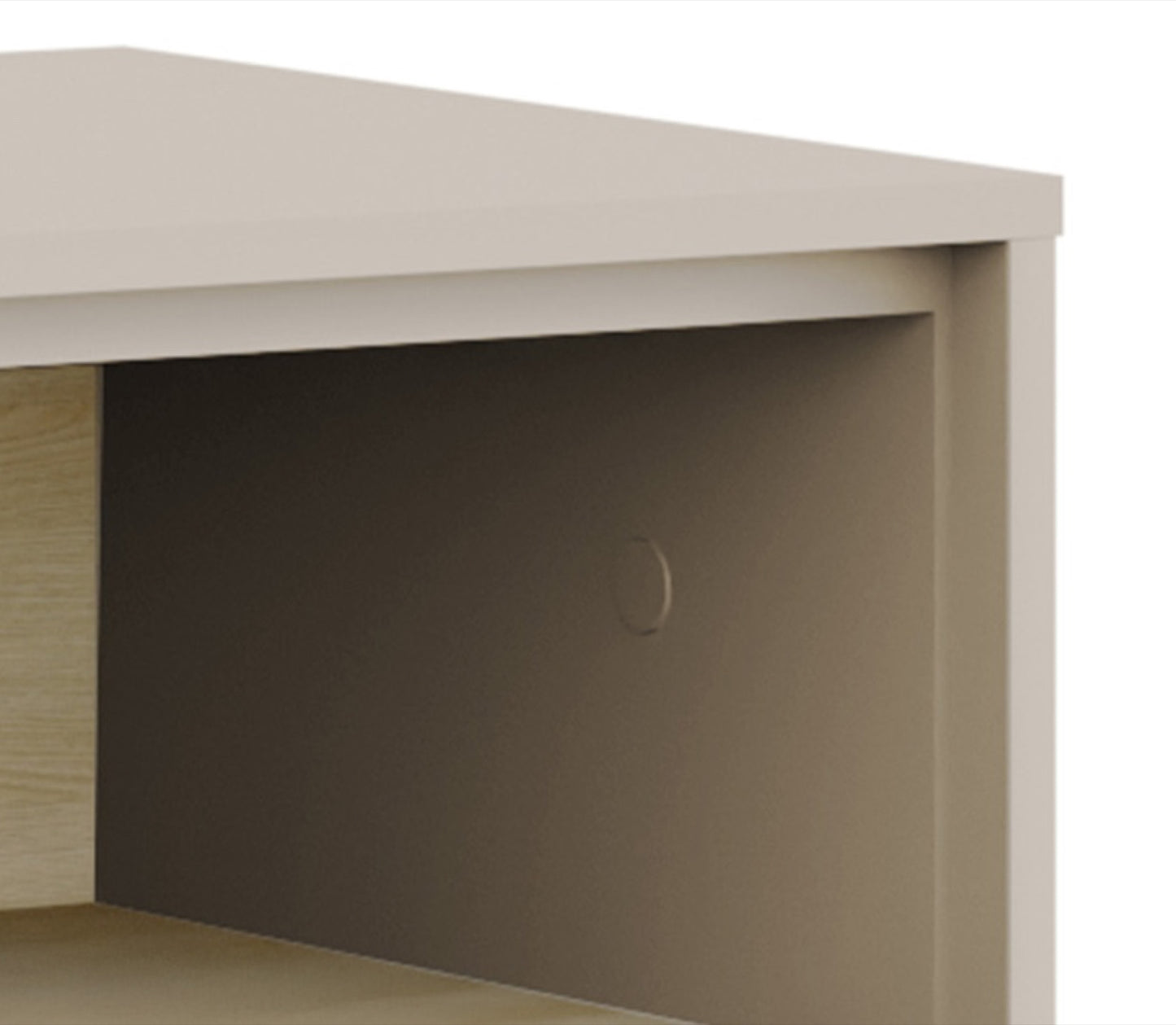 TV skapis Distri Riffle 175/46/35 cm Vičencas ozols/kašmirs