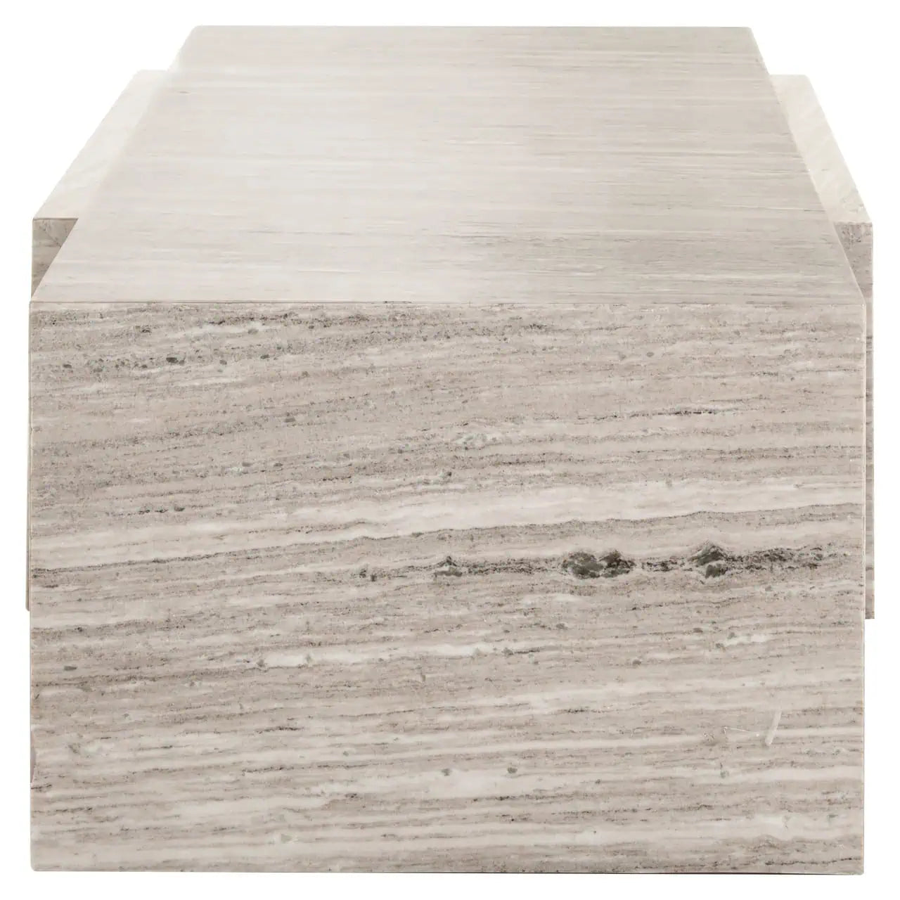 Kafijas galds Novaz sand (Set of 2) Richmond Interiors 45/130/60 cm smiltis - N1 Home