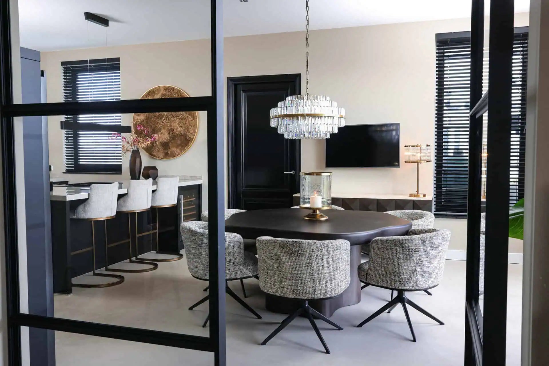 Bāra krēsls Bolton (Set of 2) Richmond Interiors 103/48/48 cm natural renegade - N1 Home