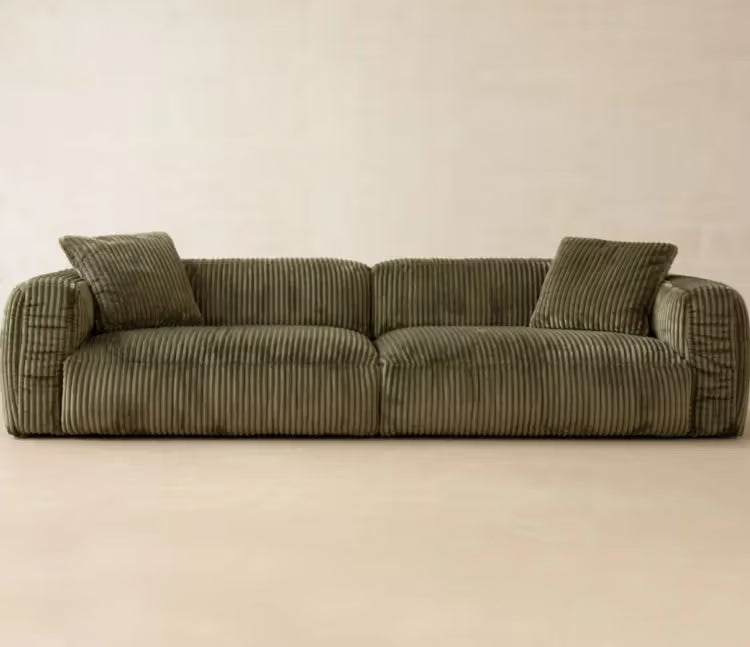 Dīvāns Martina Micadoni 106/90/240 cm Corduroy (Til17) Acorn
