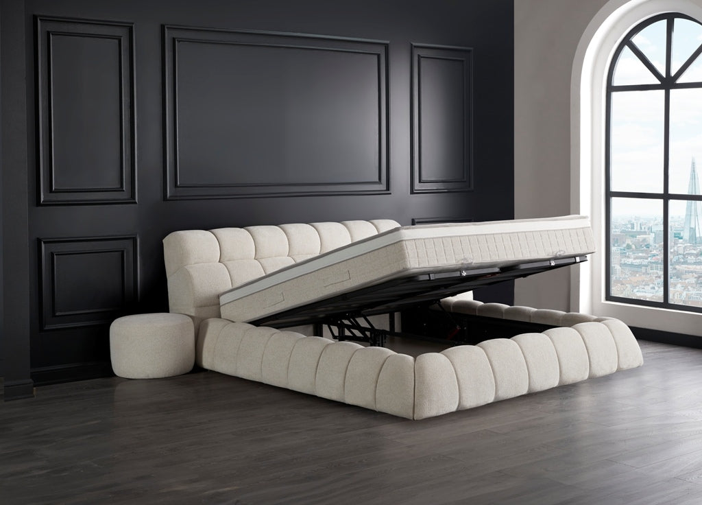 Gulta Klau 160/180 x 200 cm krēms - N1 Home