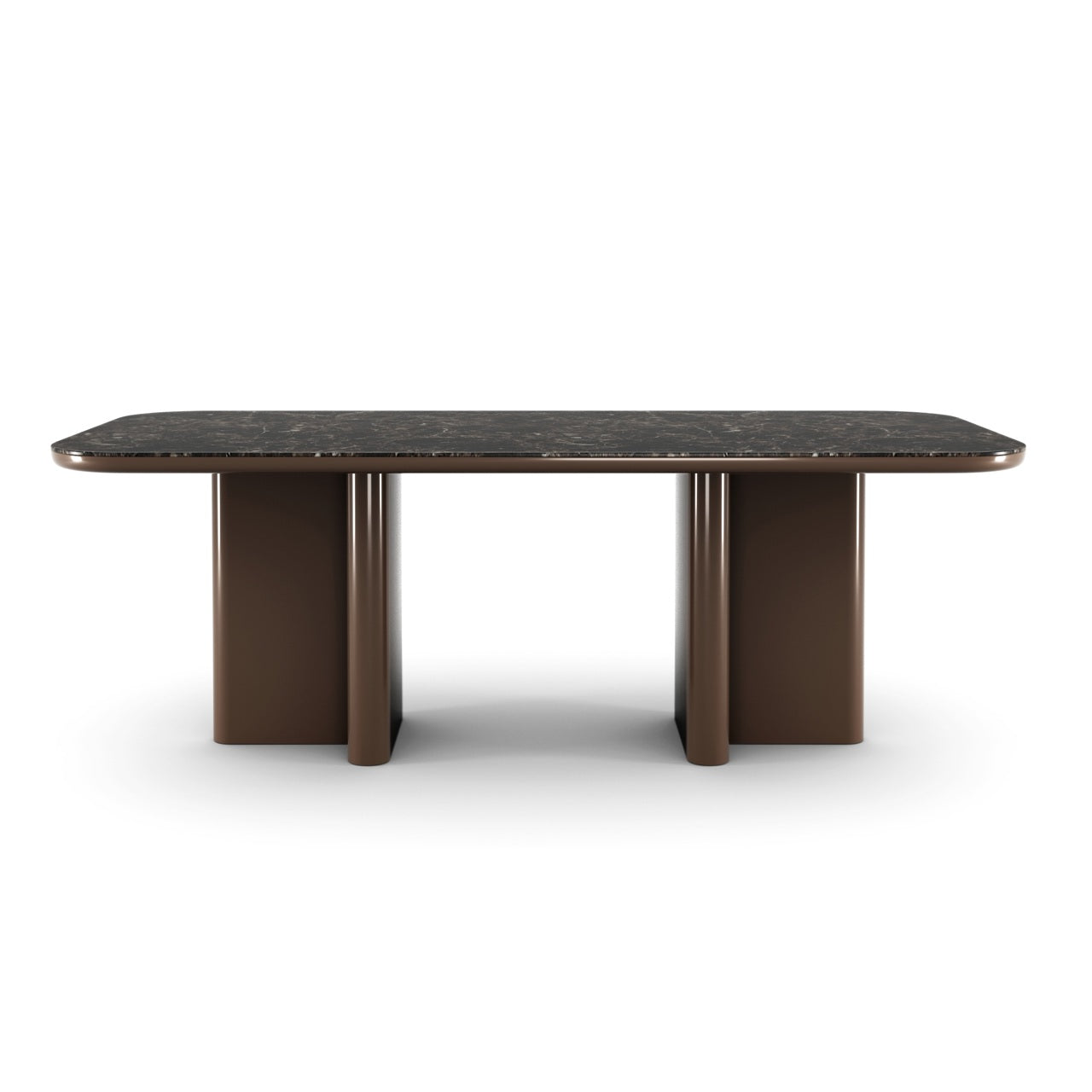 Galds Almundi Richmond Interiors 230/76/100 cm chocolat brown