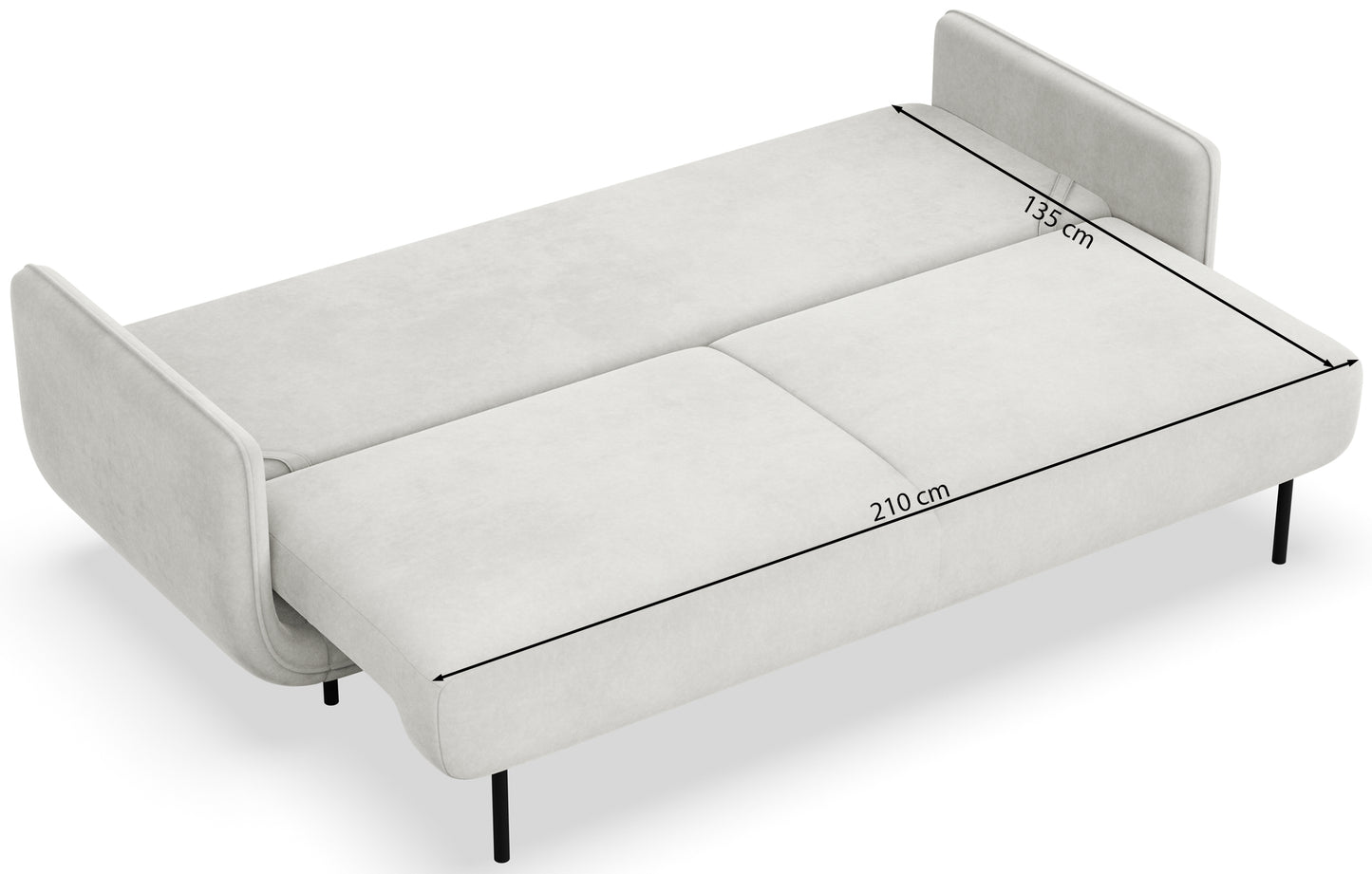 Dīvāns Oplar 236/95/96 cm Riva 735